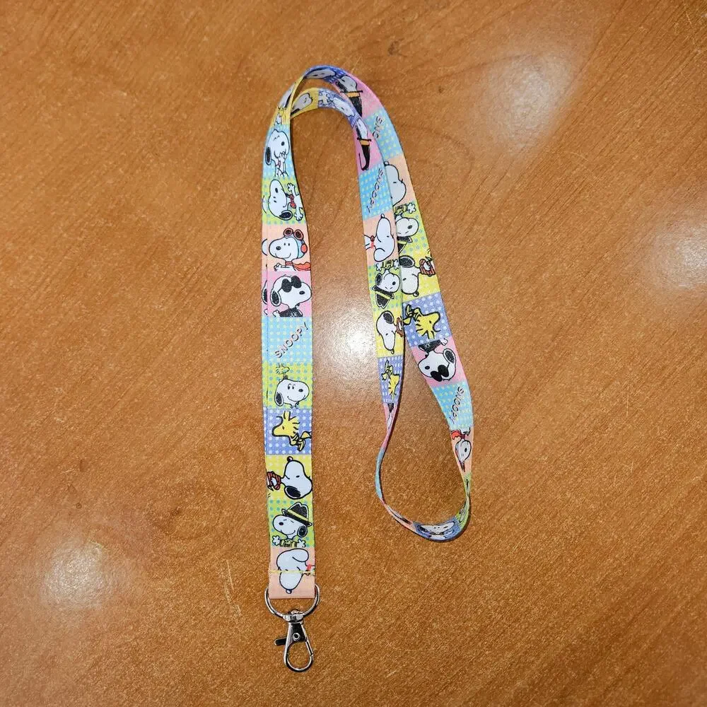 Snoopy Lanyard A Patchwork of Peanuts Personality